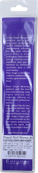Klass Vough Brown Line 30 - Pincel para Maquiagem