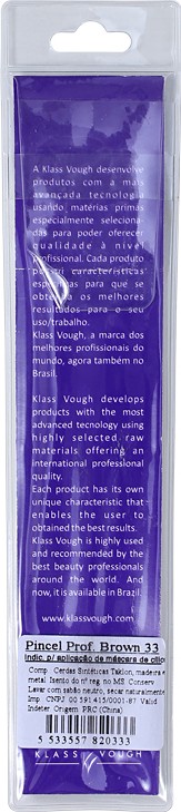 Klass Vough Brown Line 33 - Pincel Leque