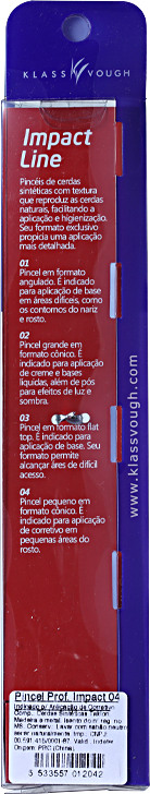 Klass Vough Impact 04 - Pincel para Corretivo
