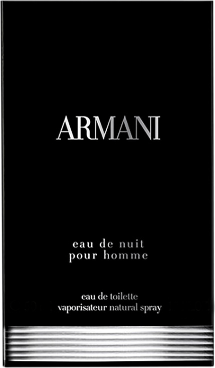 Eau de Nuit Giorgio Armani Eau de Toilette - Perfume Masculino 100ml