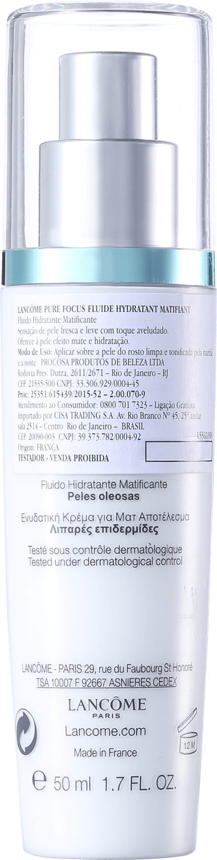 Lancôme Pure Focus - Loção Hidratante Facial 50ml