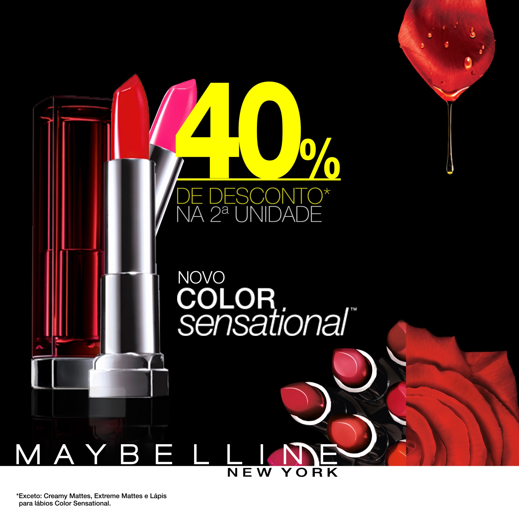 Maybelline Color Sensational Creamy Mattes 211 Fique Nude - Batom 4,2g