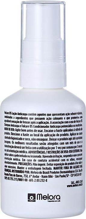 Melora Folcare DS Loção Anticaspa - Tratamento 50ml
