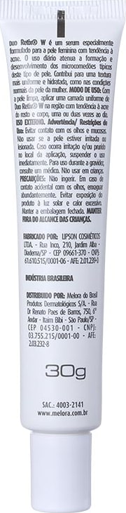 Melora Duo Retix W - Sérum para Acne 30g