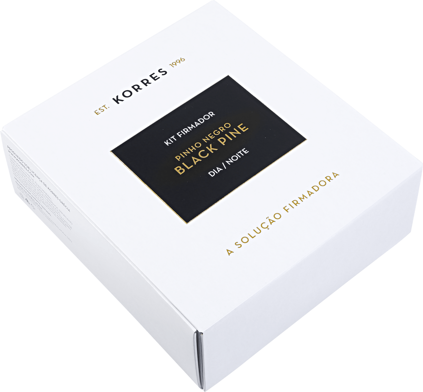 Kit Korres Black Pine Pele Normal a Mista Dia e Noite (2 produtos)