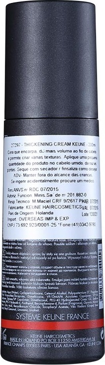 Keune Design Thickening Cream - Creme Modelador 200ml