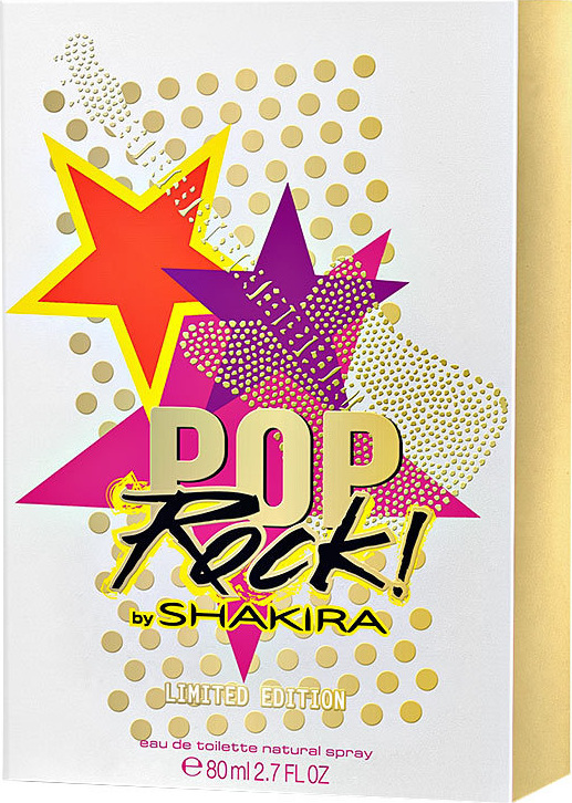 Pop Rock Shakira Eau de Toilette - Perfume Feminino 80ml