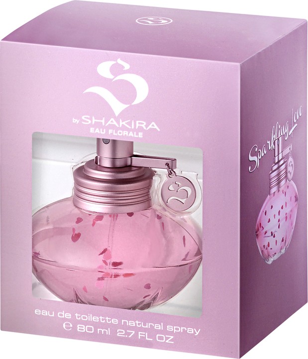 S by Shakira Sparkling Love Florale Glitter Eau de Toilette - Perfume Feminino 80ml
