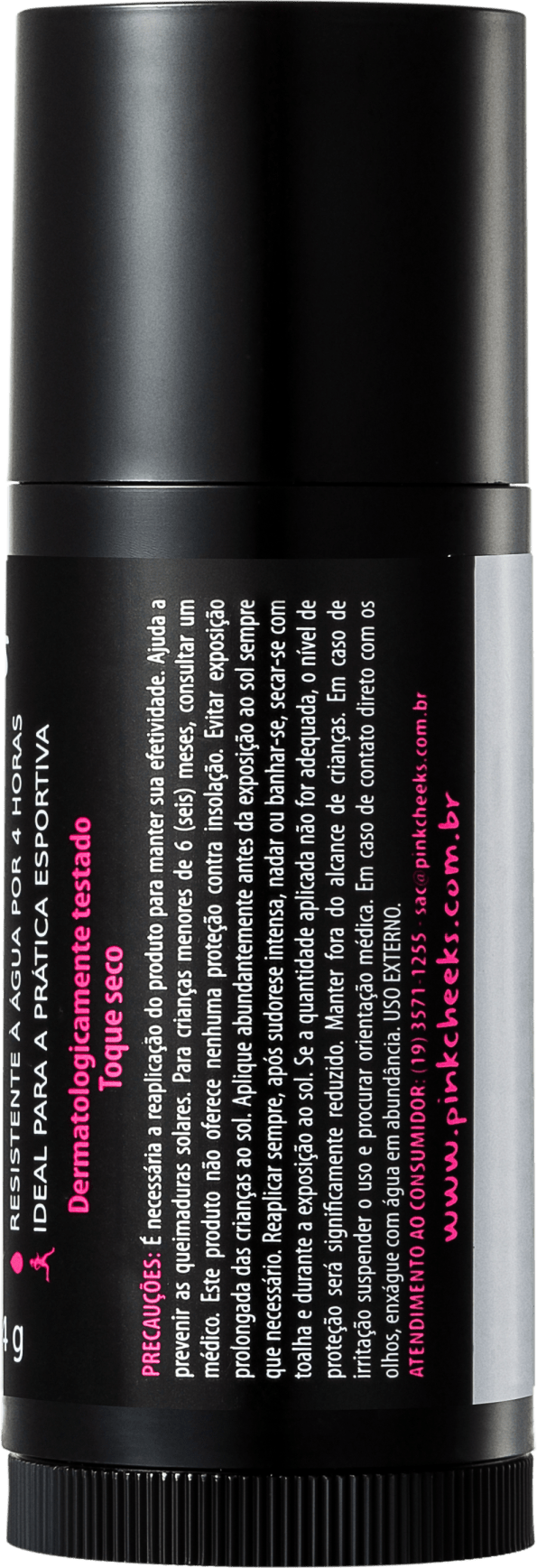 Pink Cheeks Pink Stick 15KM FPS 90 - Protetor Solar com Cor 14g