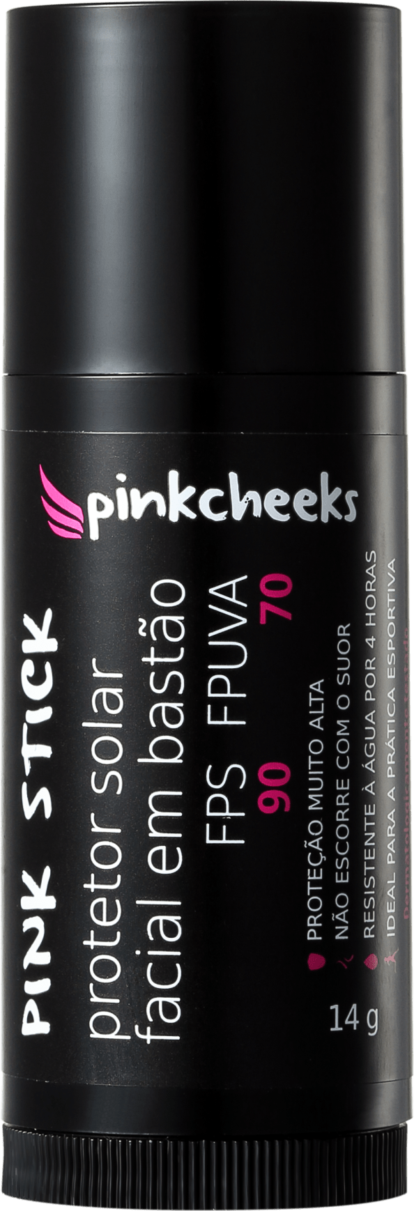 Pink Cheeks Pink Stick 42KM FPS 90 - Protetor Solar com Cor 14g