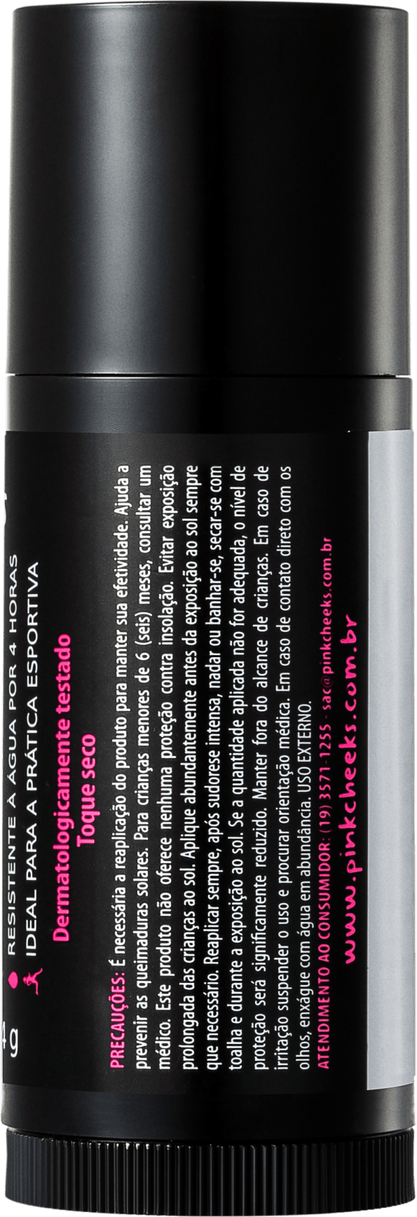Pink Cheeks Pink Stick RJ 42KM FPS 90 - Protetor Solar com Cor 14g