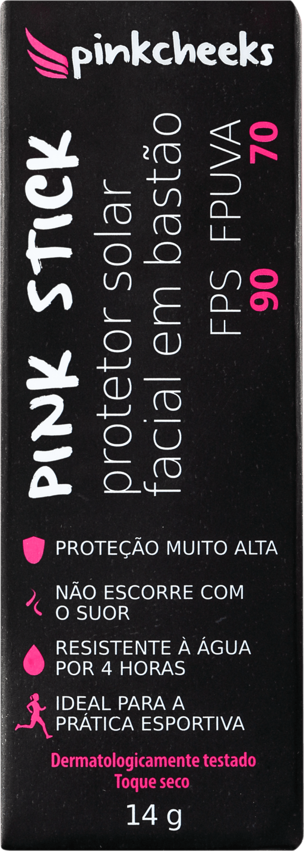 Pink Cheeks Pink Stick RJ 42KM FPS 90 - Protetor Solar com Cor 14g