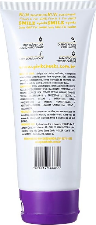 Pink Cheeks Anti Shock - Shampoo 200ml