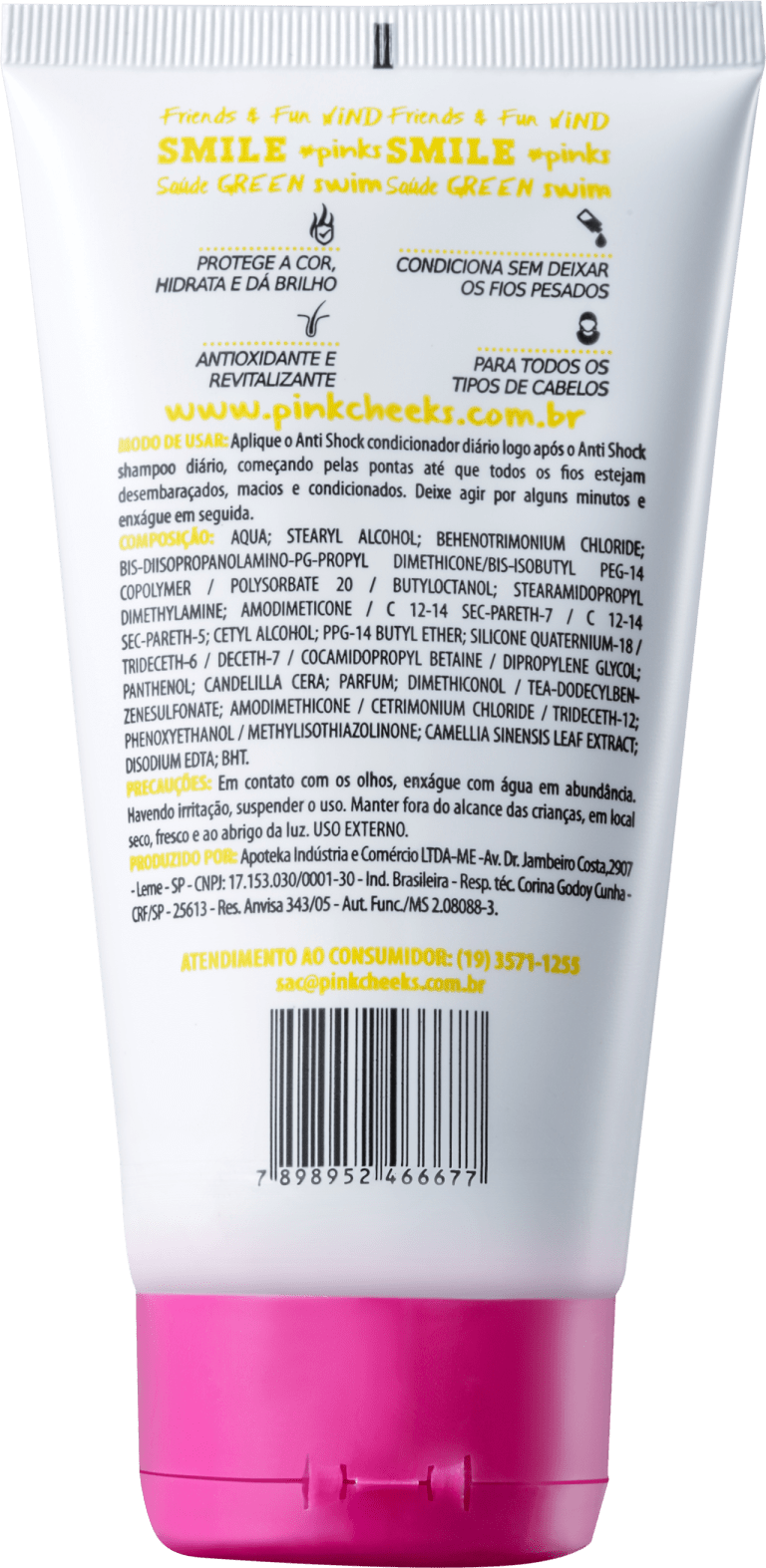 Pink Cheeks Anti Shock - Condicionador 150ml