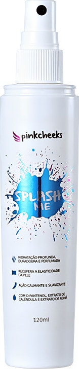 Pink Cheeks Splash Me - Spray Hidratante Corporal 120ml