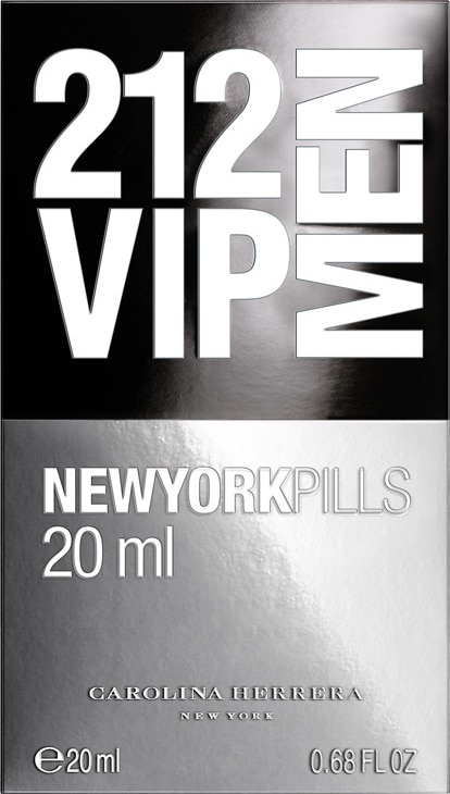 212 VIP Men Pills Carolina Herrera Eau de Toilette - Perfume Masculino 20ml