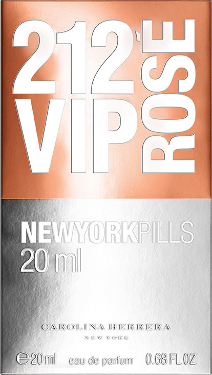 212 VIP Rosé Pills Carolina Herrera Eau de Parfum - Perfume Feminino 20ml