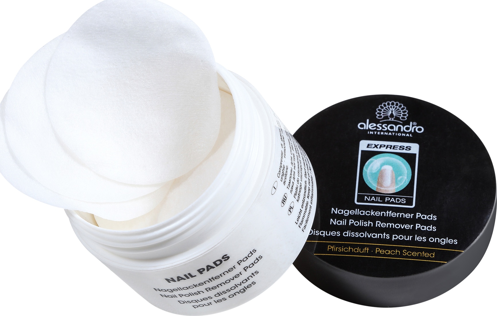 Alessandro International Express Nail Pads - Lenço Removedor de Esmalte (25 unidades)