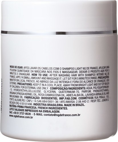 NG de France Light - Máscara de Tratamento 500g