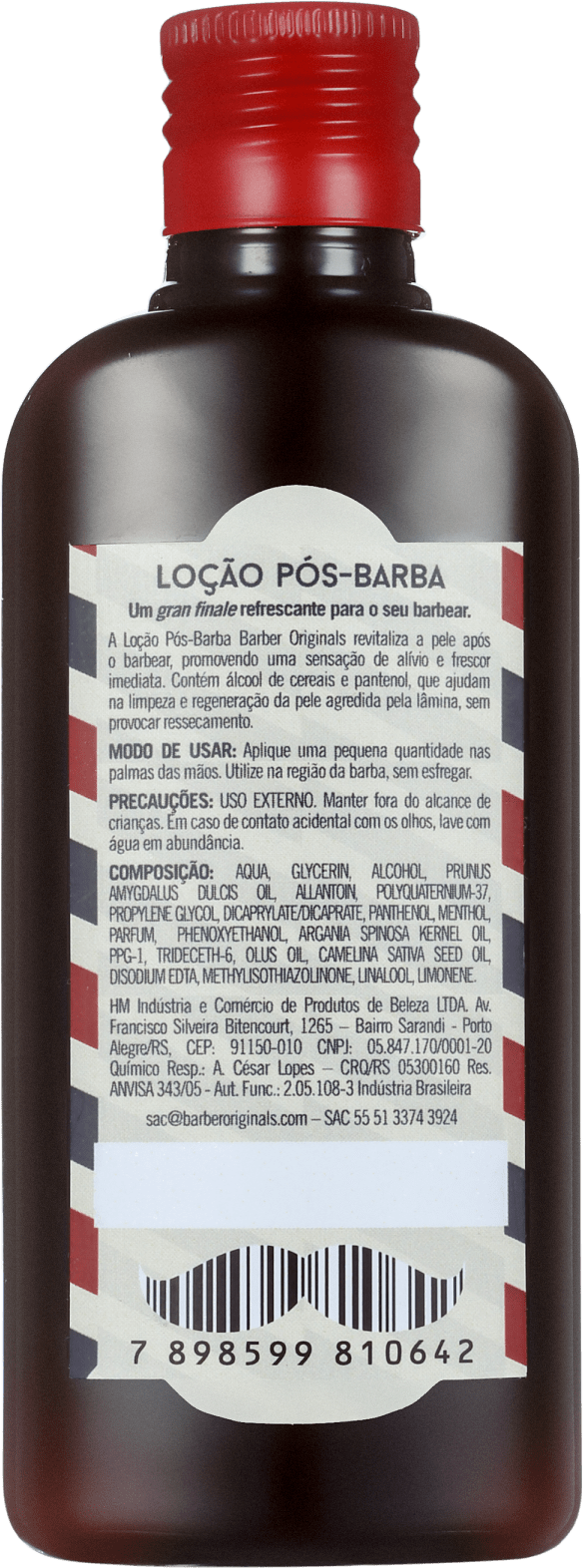 Barber Originals Pele Revitalizada - Loção Pós-Barba 130ml