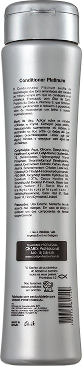 Charis Platinum - Condicionador 300ml