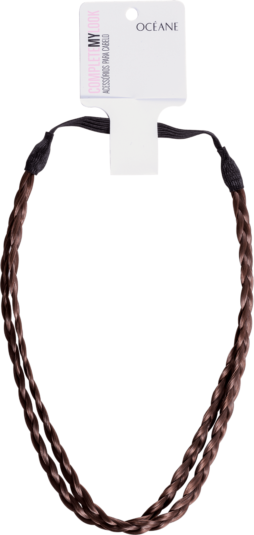 Océane Femme Complete My Look 123 Brown - Faixa de Cabelo Trançada
