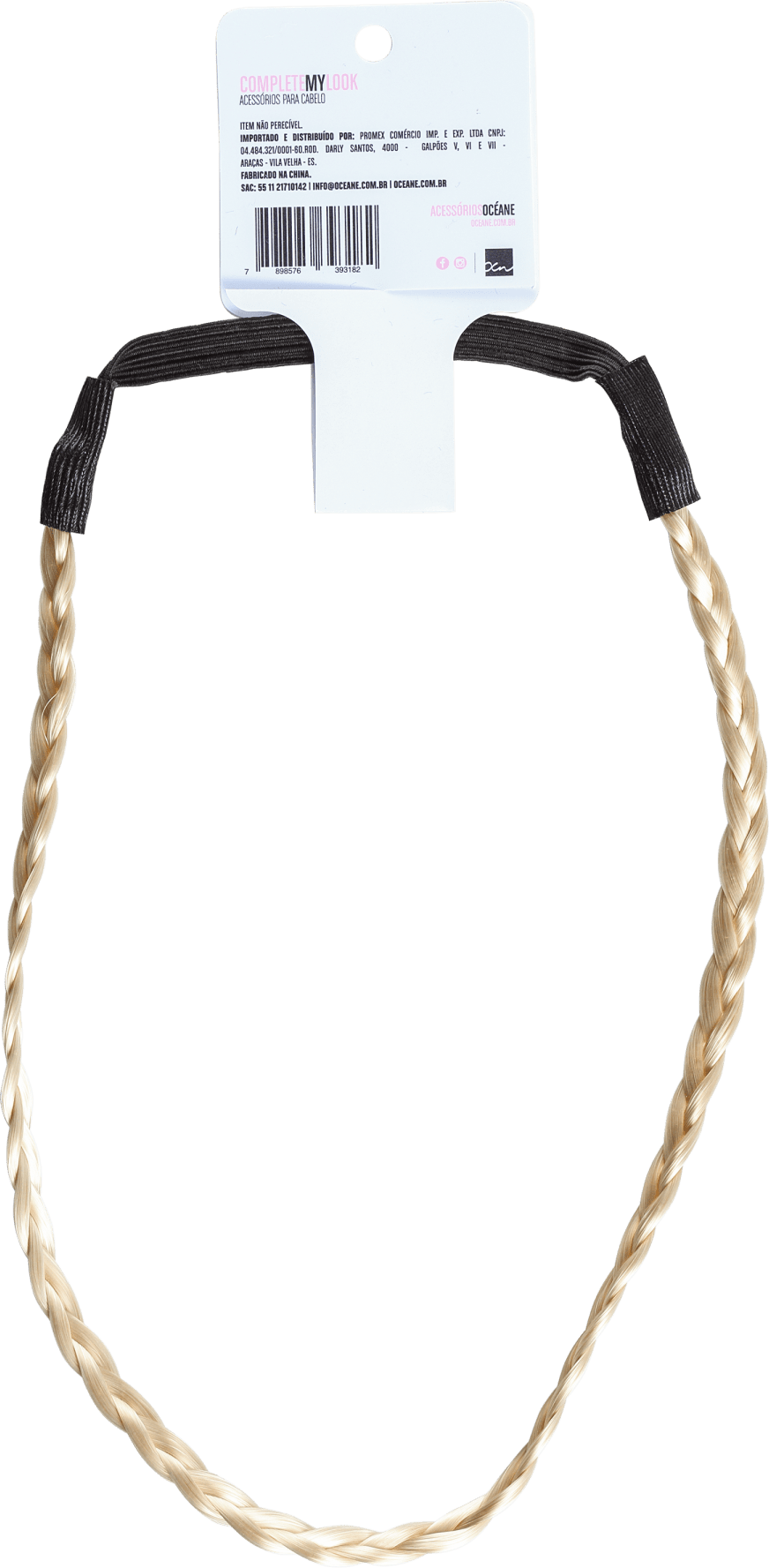 Océane Femme Complete My Look 124 Blond - Faixa de Cabelo Trançada