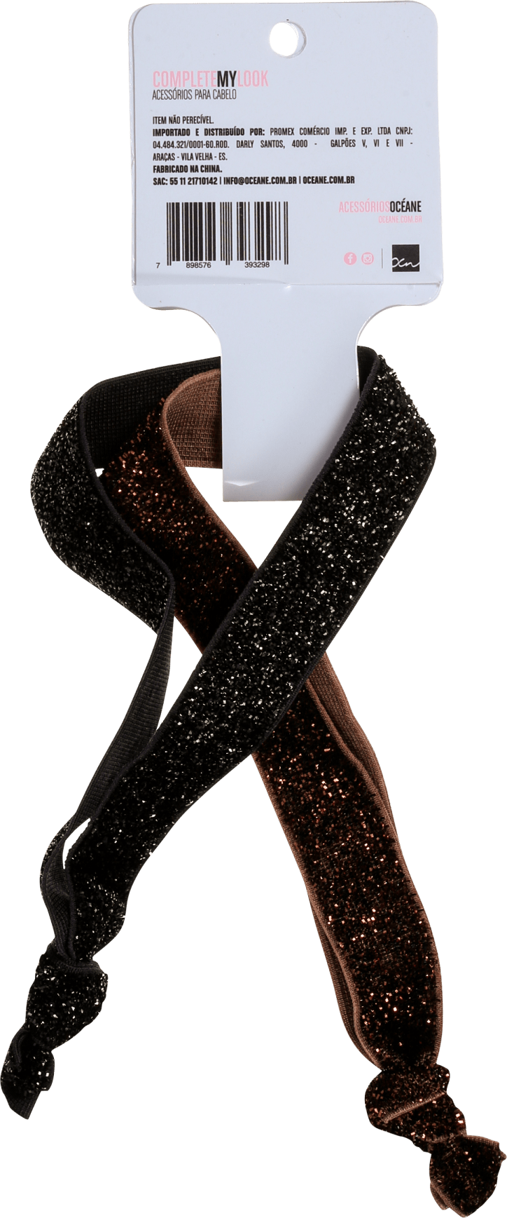 Océane Femme Complete My Look 130 Black Brown - Faixas para Cabelo