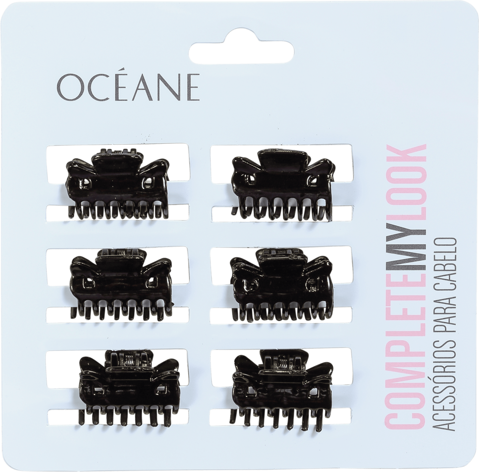 Océane Femme Complete My Look 150 Black - Mini Prendedores de Cabelo
