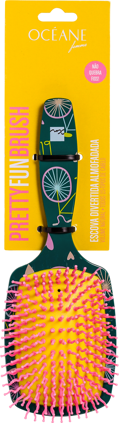 Océane Femme Pretty Fun Brush Bike - Escova de Cabelo