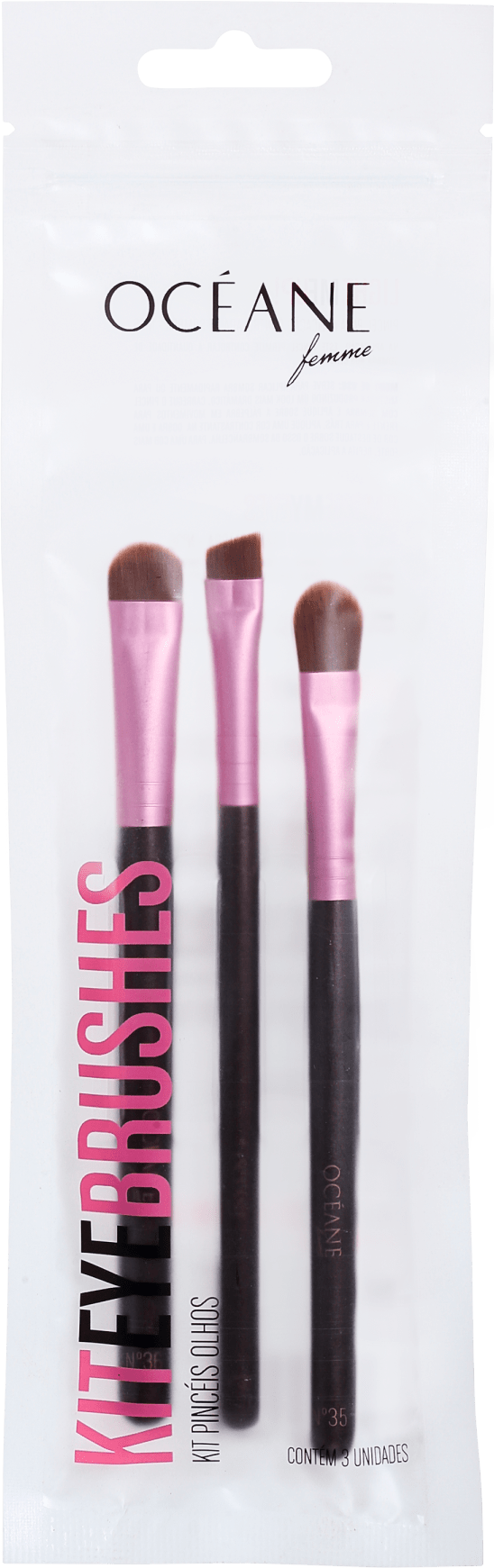 Kit de Pincéis Océane Femme Eye Brushes (3 produtos)