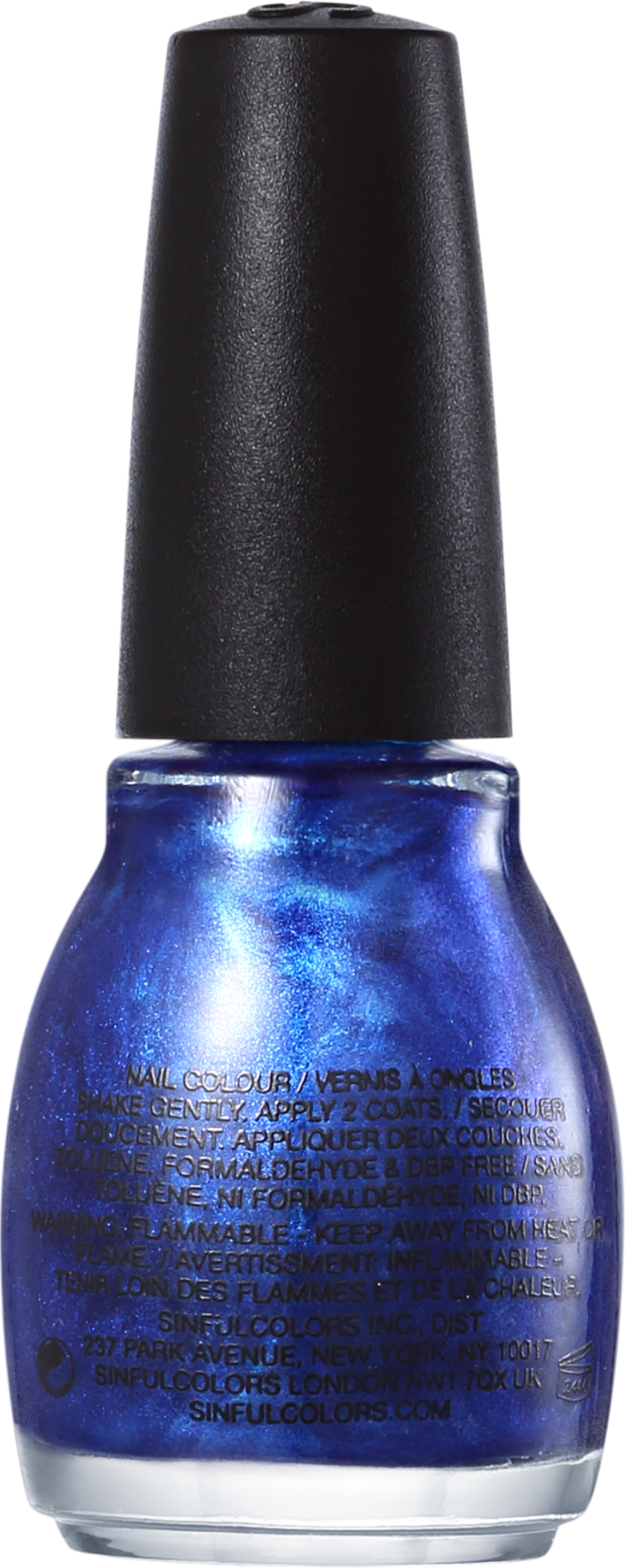 SinfulColors Professional Midnight Blue 105 - Esmalte Perolado 15ml