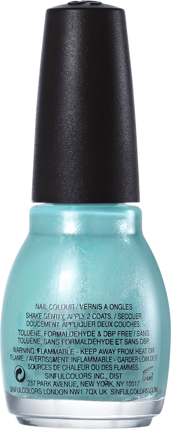 SinfulColors Professional Mint Apple 947 - Esmalte Cintilante 15ml