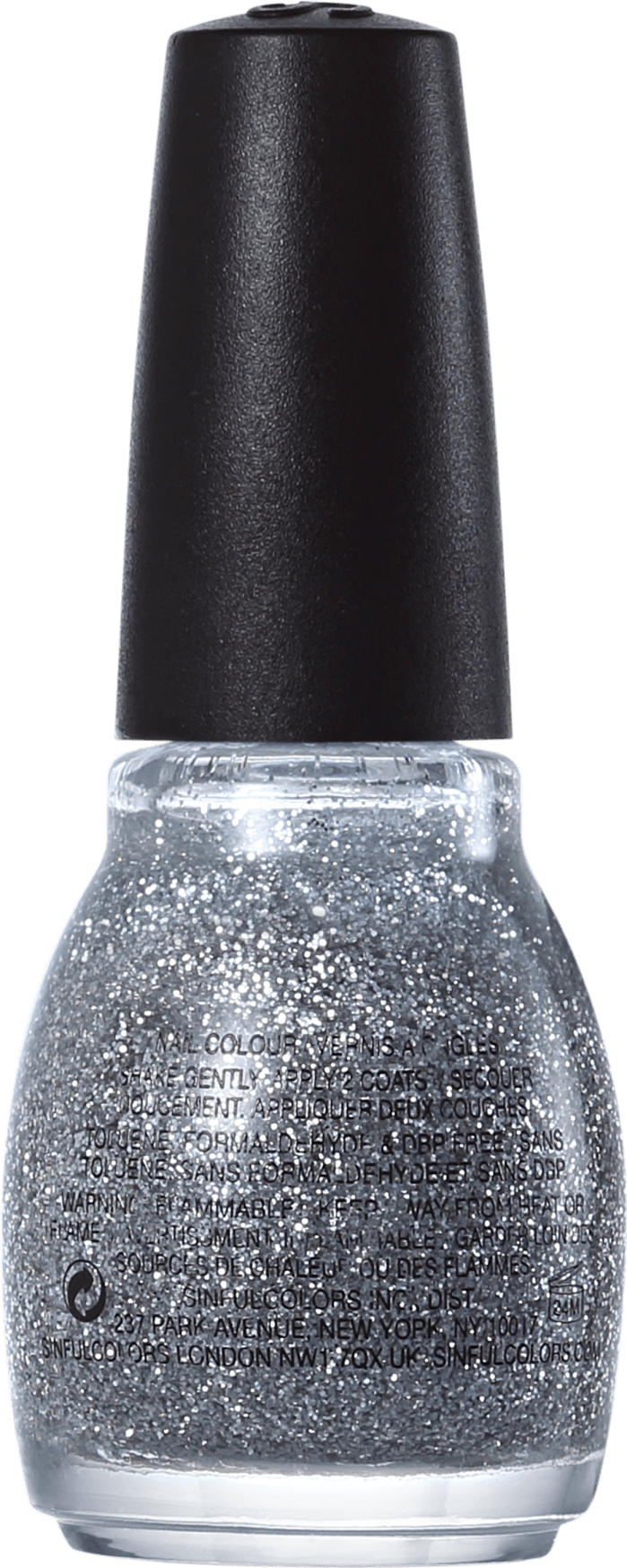 SinfulColors Professional Queen of Beauty 923 - Esmalte Glitter 15ml