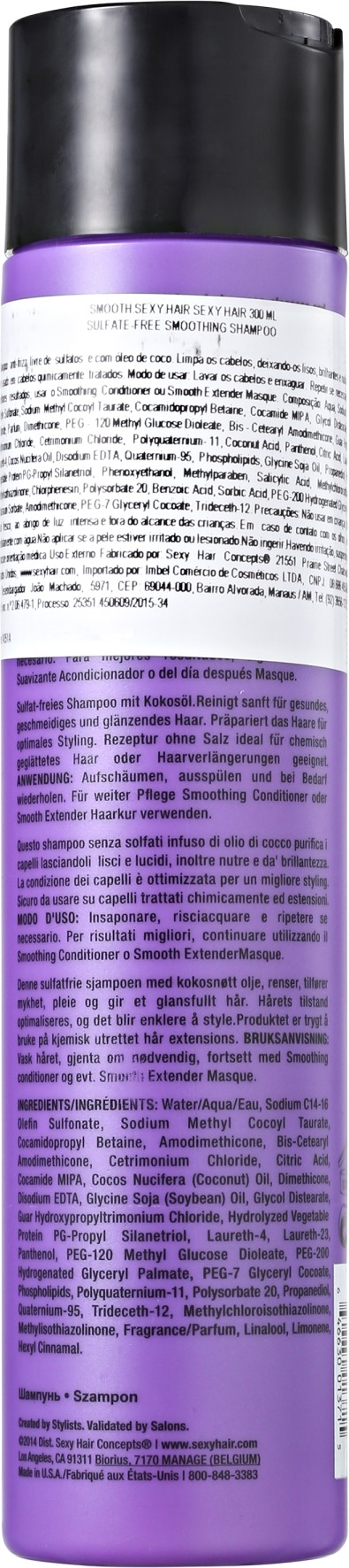 Sexy Hair Smooth - Shampoo 300ml
