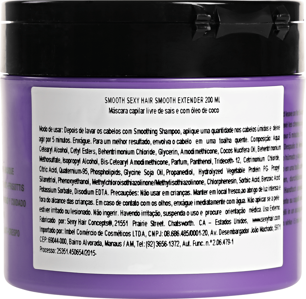 Sexy Hair Smooth Extender - Máscara 200ml