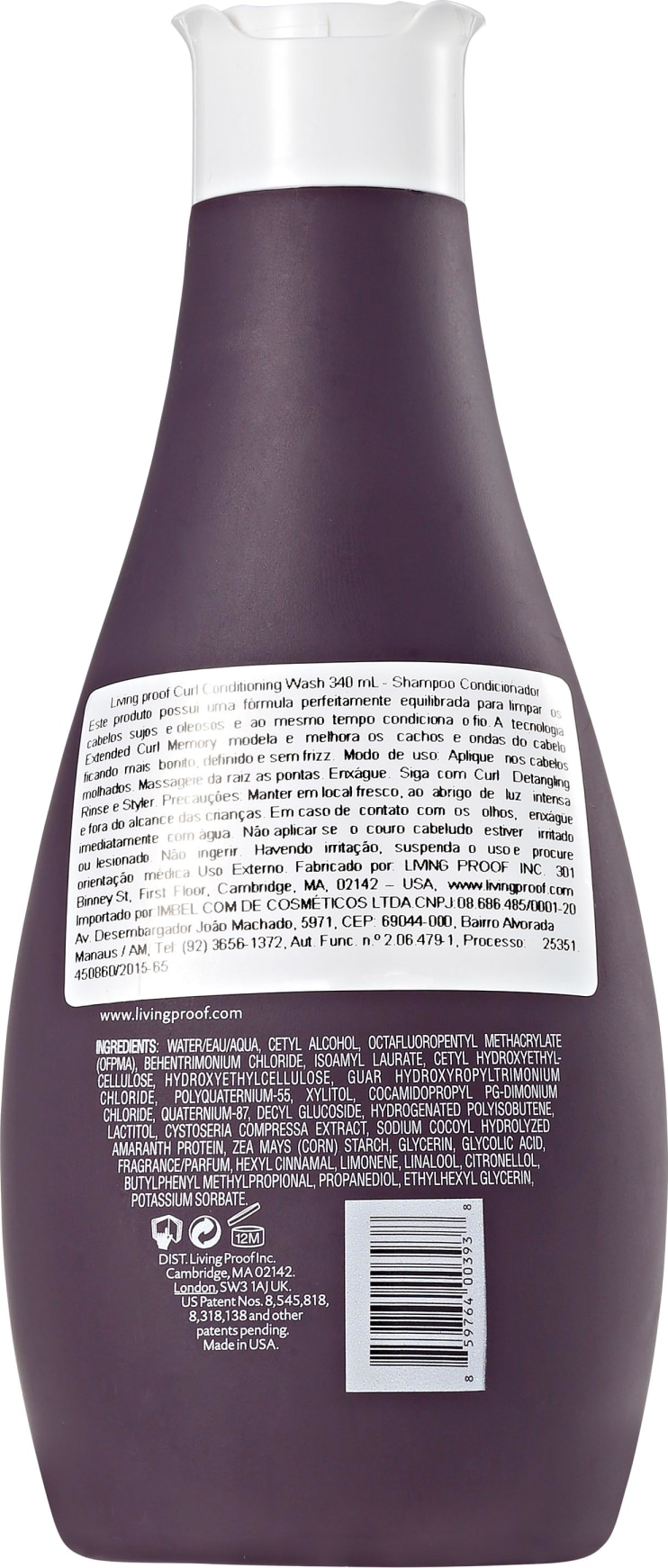 Living Proof Curl Conditioning Wash - Condicionador Co-Wash 340ml