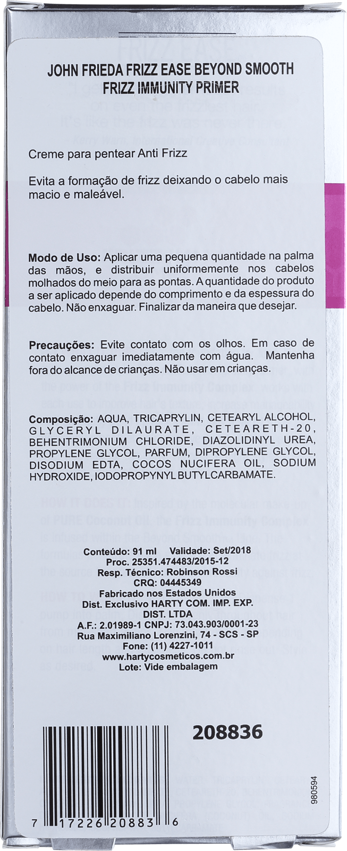 John Frieda Frizz Ease Beyond Smooth Frizz-Immunity - Primer 91ml
