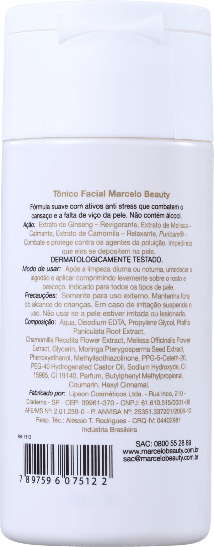 Marcelo Beauty - Tônico Facial 150ml
