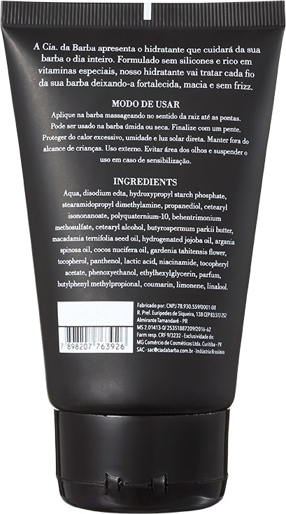 Cia da Barba - Hidratante para Barba 120g