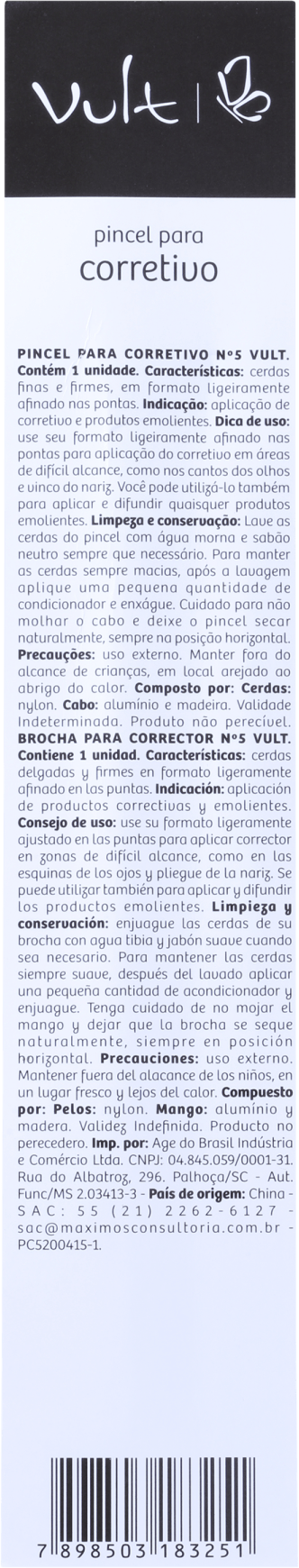 Vult #05 - Pincel para Corretivo