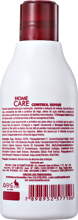 Forever Liss Professional Home Care Anti-Frizz - Shampoo 300ml