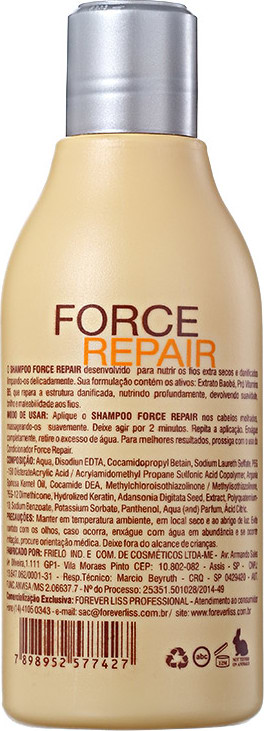 Forever Liss Professional Force Repair - Shampoo 300ml