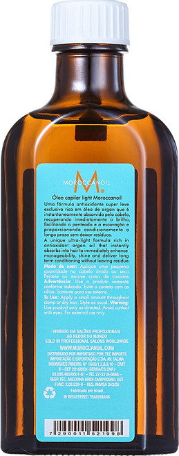 Moroccanoil Treatment Light Oil - Óleo Capilar 125ml