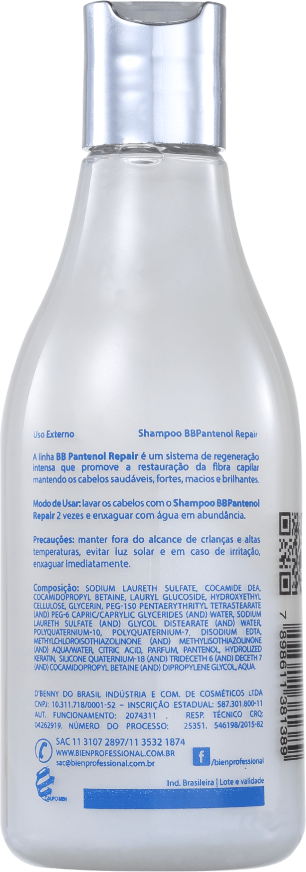 Bien Professional BBPantenol Repair - Shampoo 260ml