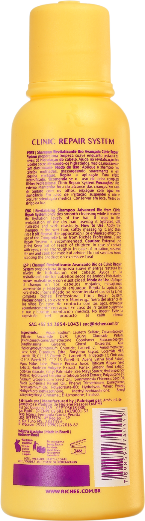 Richée Professional Clinic Repair System - Shampoo 250ml