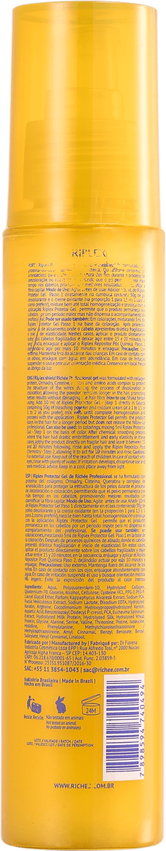 Richée Professional RiPlex 1 - Protetor Gel 110ml