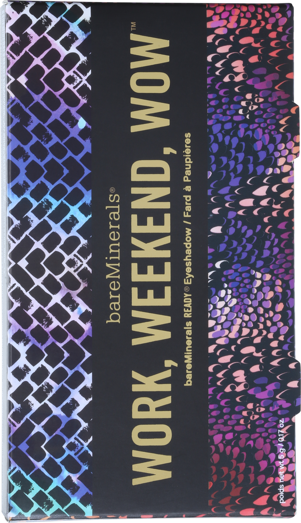 bareMinerals Work, Weekend, Wow - Paleta de Sombras