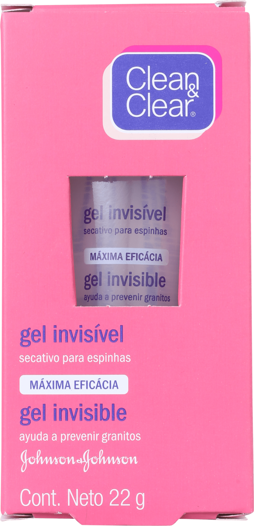Clean & Clear Gel Invisível - Gel Secativo para Acne 22g