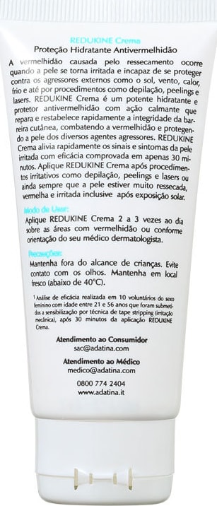 Ada Tina Redukine Crema - Hidratante Antivermelhidão 60ml
